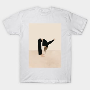 Yoga Girl #illustration #digitalart T-Shirt
